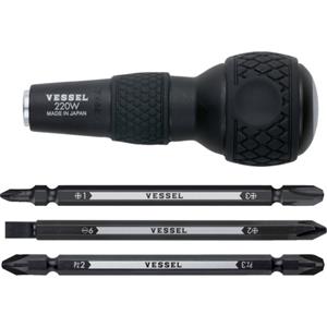 VESSEL威威可替换螺丝刀套装220W-3杨：18105608753