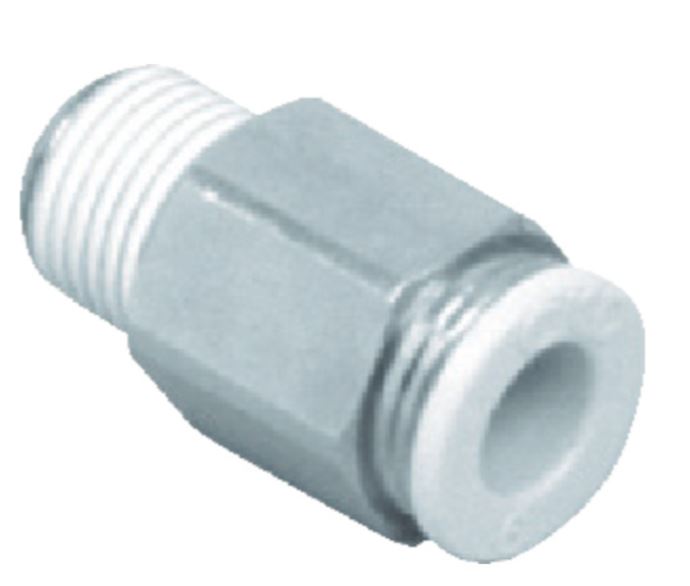 CKD喜开理接头GWS8-8管接头新接头直管适配管外径8连接口径R1/4