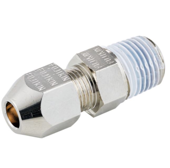 FUJIKIN富士金黄铜环接头RH-8B-R.