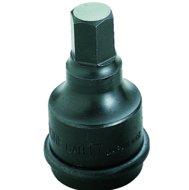TONE前田冲击用六角插座对边尺寸17mm插入角19.0mm6AH-17