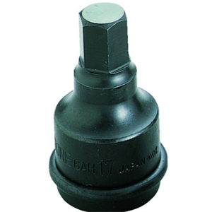 TONE前田冲击用六角插座对边尺寸17mm插入角19.0mm6AH-17