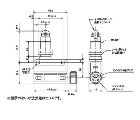 AZBIL山武限位开关SL1-EK