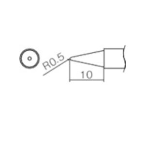 HAKKO白光烙铁头T12-B2