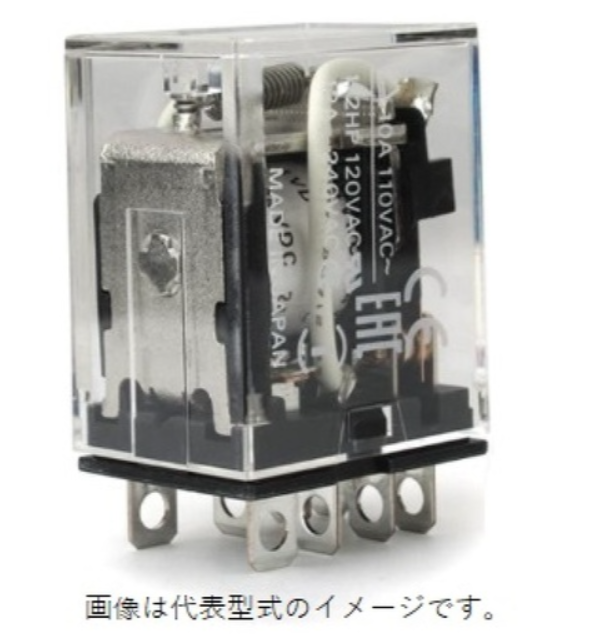 OMRON欧姆龙双功率继电器DC24LY2-D DC24