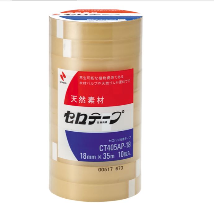 NICHIBAN米其邦透明胶带CT405AP-18/18mmX35m