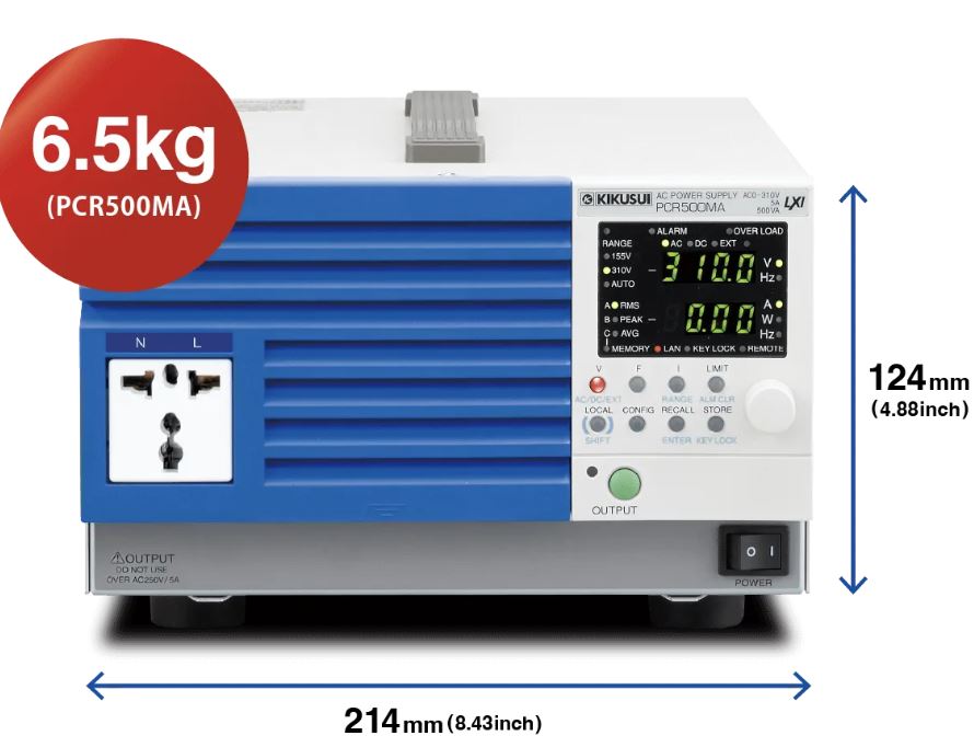 KIKUSUI菊水紧凑型交流电源PCR-MA 系列