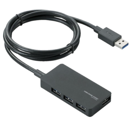 ELECOM宜丽客USB连接器U3H-A408SBK杨：18105608753