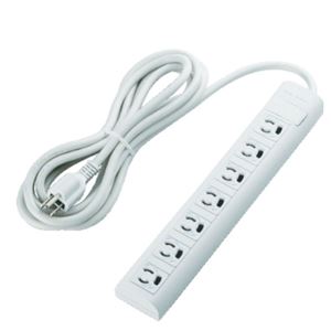 ELECOM宜丽客办公排插7孔T-Y053NDA杨：18105608753