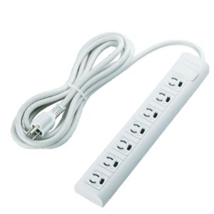 ELECOM宜丽客办公排插7孔T-Y053NDA杨：18105608753