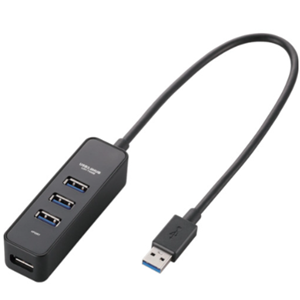 ELECOM宜丽客USB集线器U3H-A408SBK杨：18105608753