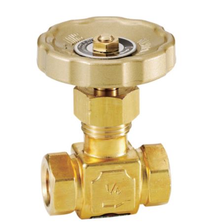 FUJIKIN富士金黄铜制针形阀DH-12C-R杨：18105608753