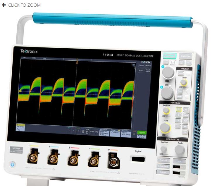 美国tektronix泰克3 系列 MDO 混合域示波器MDO32/MDO34 合肥栗山小胡18105608873