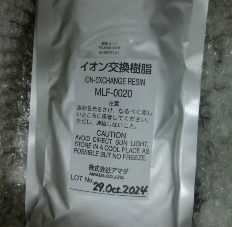 AMADA天田米亚基MLF-0020离子交换树脂15655134803