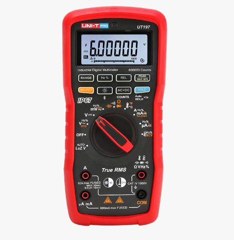 UNI-T优利德工业型数字万用表UT197杨：18105608753