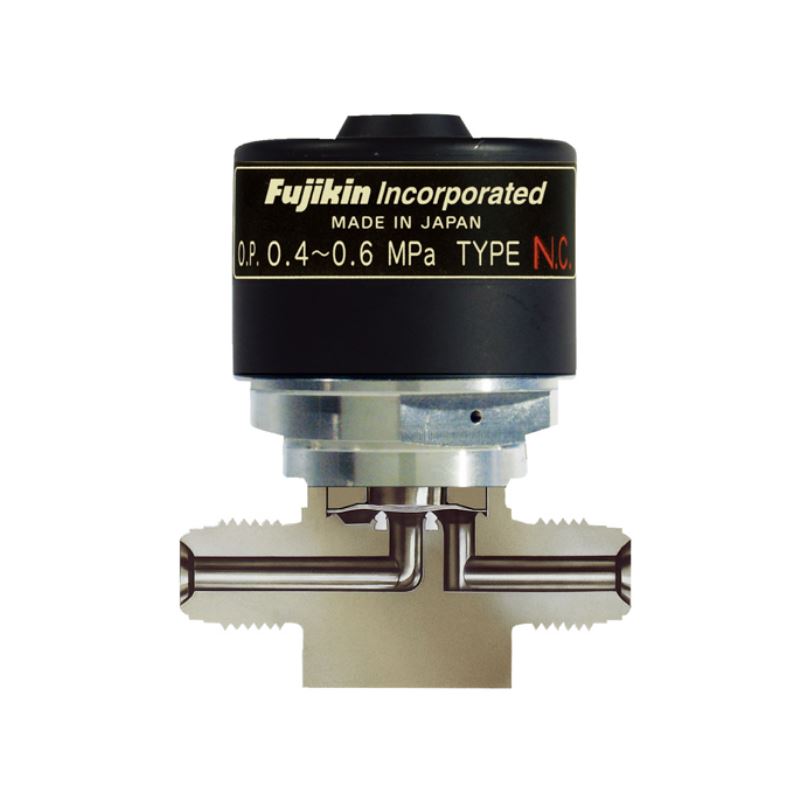 日本FUJIKIN富士金NFPR-ND-91-6.35气动隔膜阀15655134803
