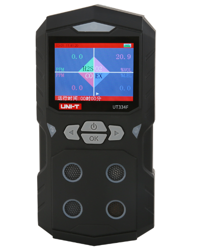 UNI-T优利德彩屏款四合一气体检测仪UT334F杨：18105608753