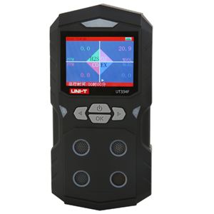 UNI-T优利德彩屏款四合一气体检测仪UT334F杨：18105608753