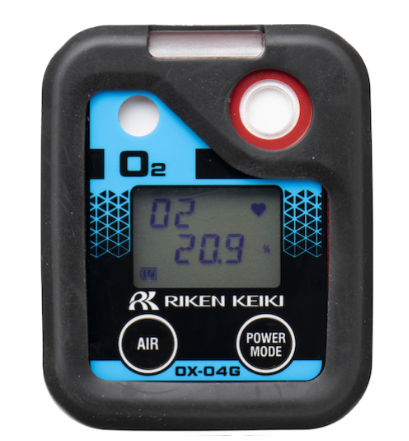 日本理研计器便携式氧气浓度计OX-04G杨：18105608753