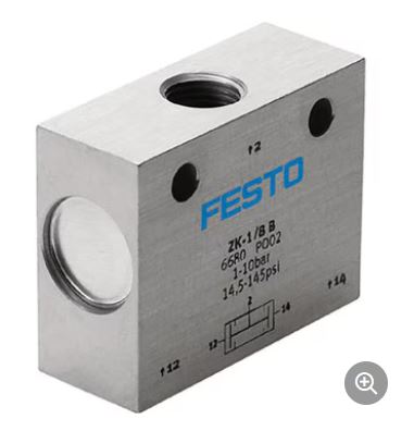 FESTO费斯托电磁阀ZK-1/8-B杨：18105608753
