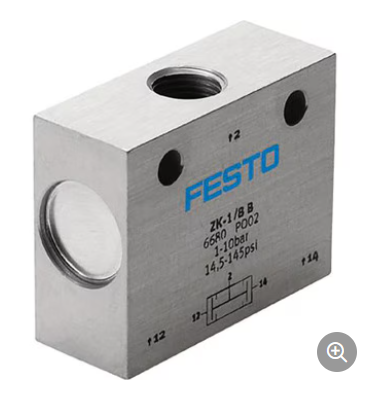 FESTO费斯托电磁阀ZK-1/8-B杨：18105608753