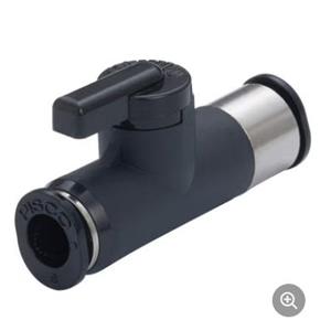 PISCO碧铄科球阀气管接头BVU6-6杨:181-0560-8573