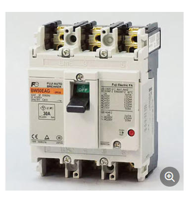 FUJI ELECTRIC富士电机断路器BW50EAG-3P030杨：181-0560-8753