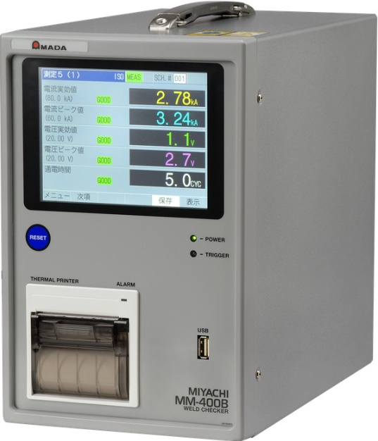 日本天田米亚基MIYACHI电阻焊焊接检测器MM-400B-00-00系列MM-400B合肥栗山胡181-0560-8873