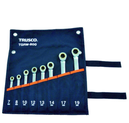 TRUSCO中山棘轮梅花扳手TGRW-800杨：181-0560-8753