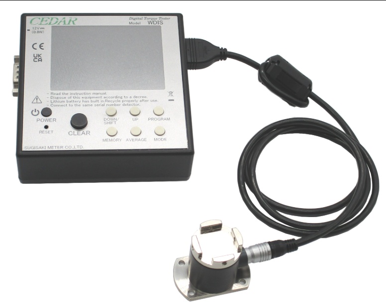日本CEDAR扭力扭矩测试仪WDIS-IPS05C-L4-C(纸箱) 合肥栗山胡181-0560-8873