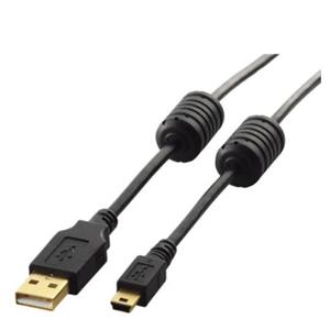 ELECOM宜丽客USB线U2C-MF15BK杨：181-0560-8753