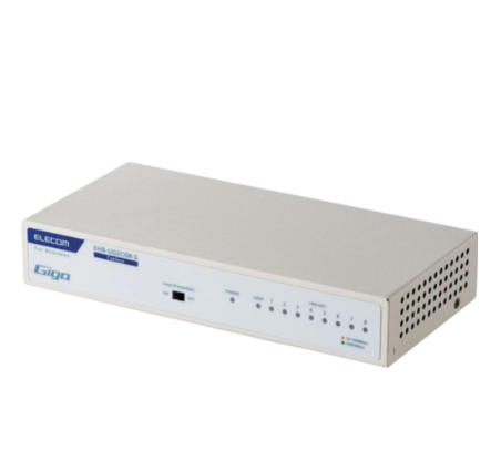 ELECOM宜丽客交换机EHB-UG2C08-S杨：181-0560-8753