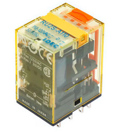 IDEC和泉中间继电器	RU2S-A110杨：181-0560-8753