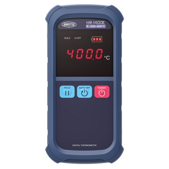 日本ANRITSU安立计器便携手持式温度计HR-1400E / 1400K栗山贸易胡181-0560-8873