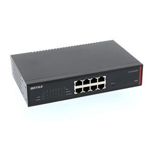 巴法络buffalo交换机BS-GS2008P销售：15655134803