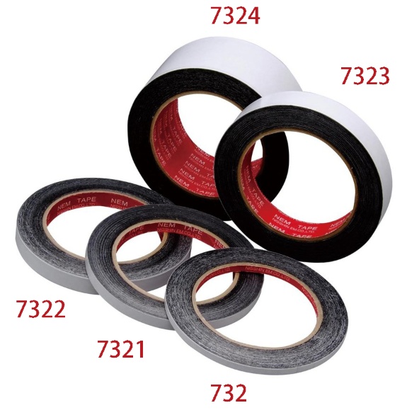供应日本NEM日新732/731导电性碳两面胶带胡181-0560-8873