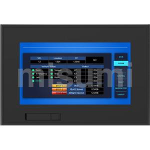 MISUMI日本米思米触控面板PLCP-GX8-05-DC-R杨：181-0560-8753