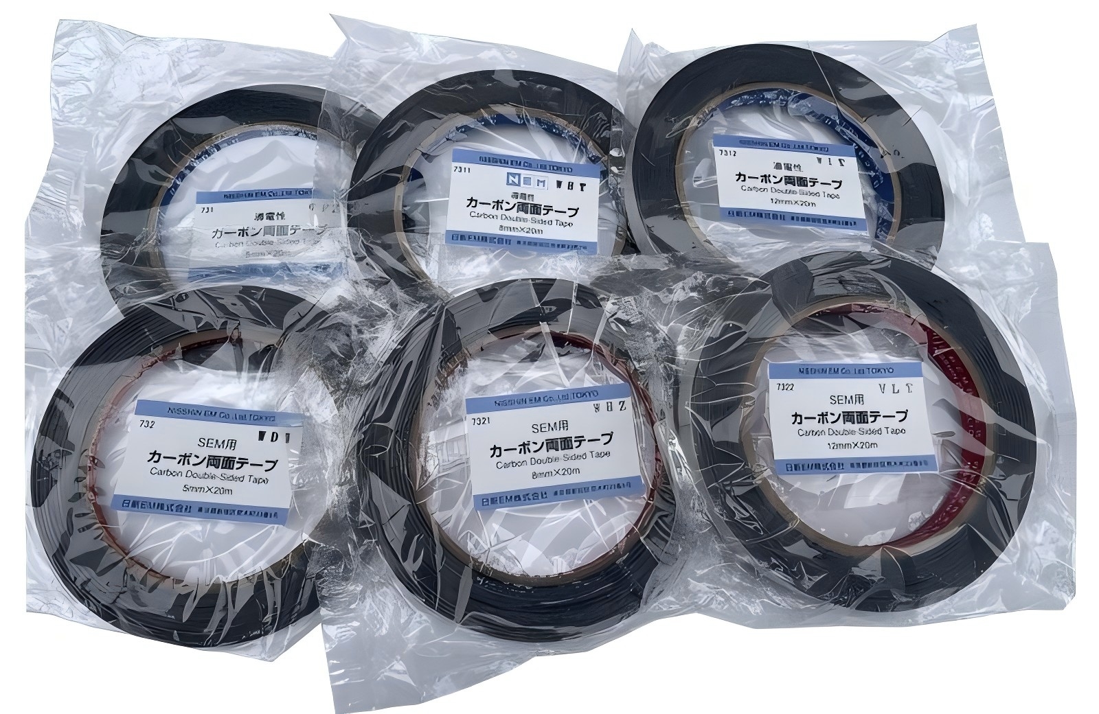 NISSHIN日新碳导电胶带7322销售：15655134803