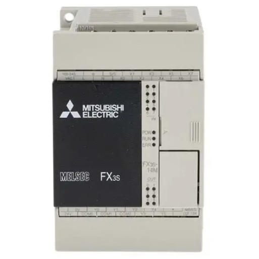 Mitsubishi三菱可编程控制器FX3S-14MR/ES杨：181-0560-8753杨：181-0560-8753