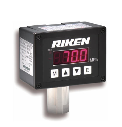 原装全新RIKEN 理研数显压力计DPGS-70-G4-U杨：181-0560-8753