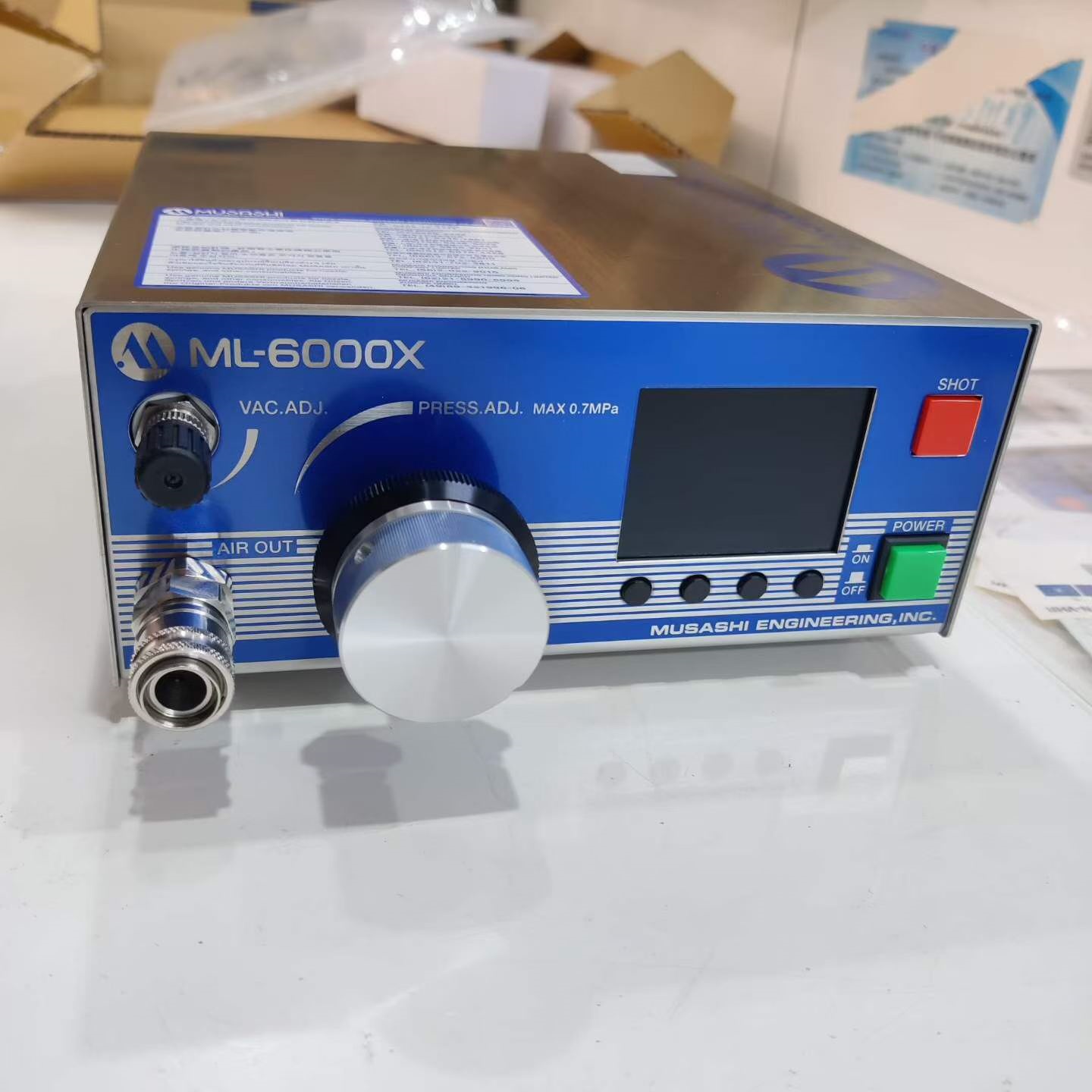 MUSASHI武藏ML-6000X-CTR-N-GP高精度点胶机控制器181/0560/8873