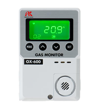 RSK理研计器 OX-600（OX600）小型壁挂氧气监测显示器杨：181-0560-8753