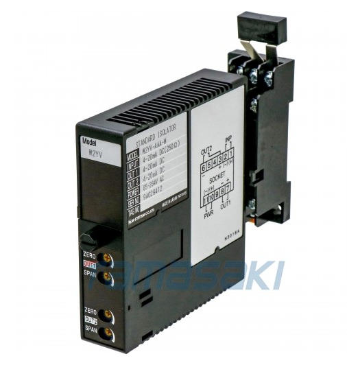 M-SYSTEM 爱模 W2VS-0A4-M2/N 隔离型一进二出信号变换器杨:181-0560-8753