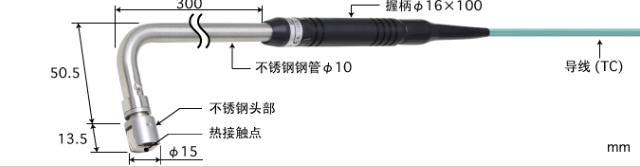 安立计器ANRITSU静止表面用温度传感器AX-233E-03-1-TC1-ANP杨：181-0560-8753