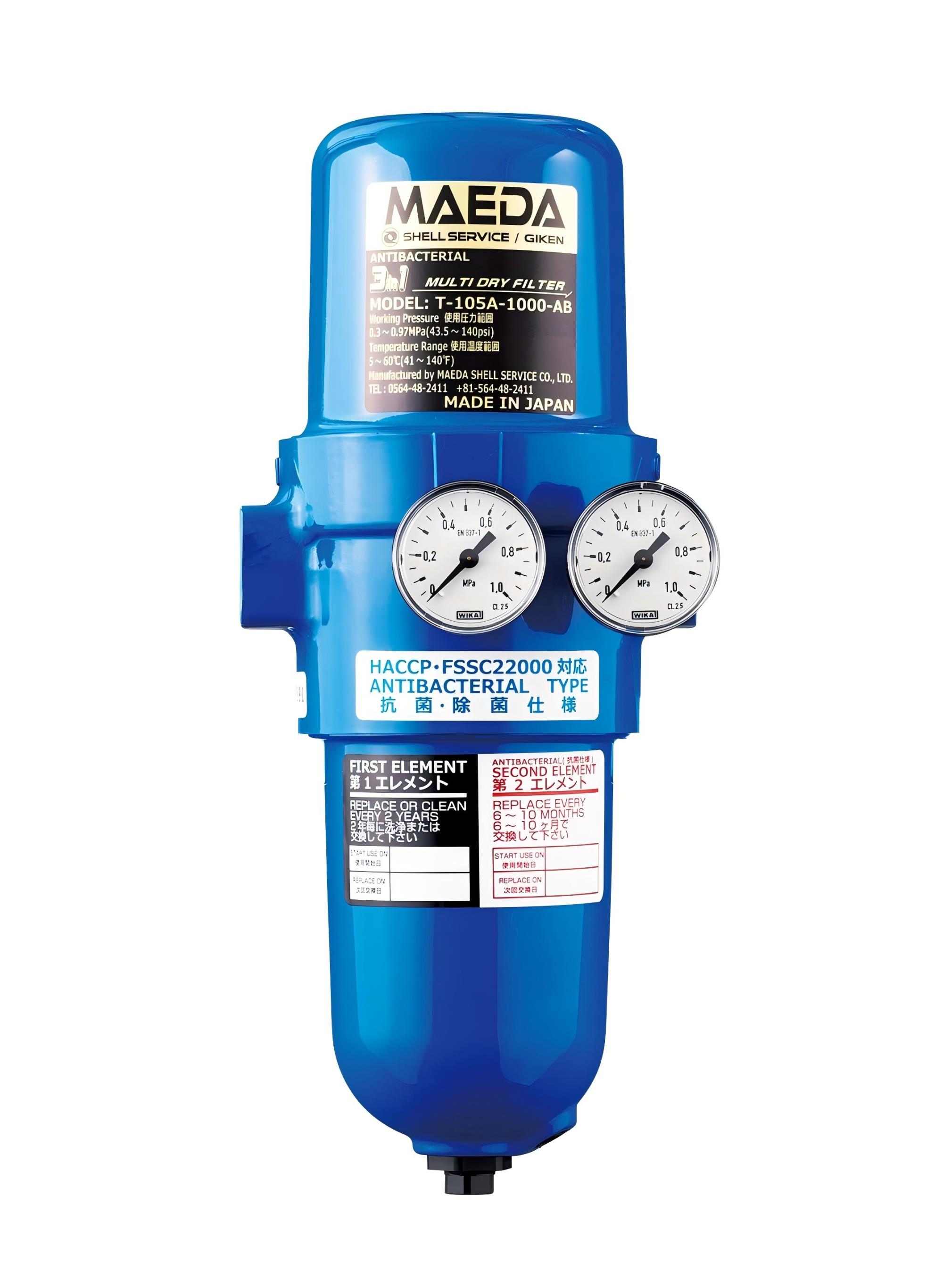 T-105A-1000日本MAEDA过滤器销售电话15655134803