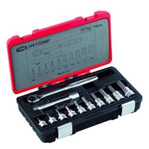 TONE前田六角套筒扳手套装H4100MP杨:181-0560-8753